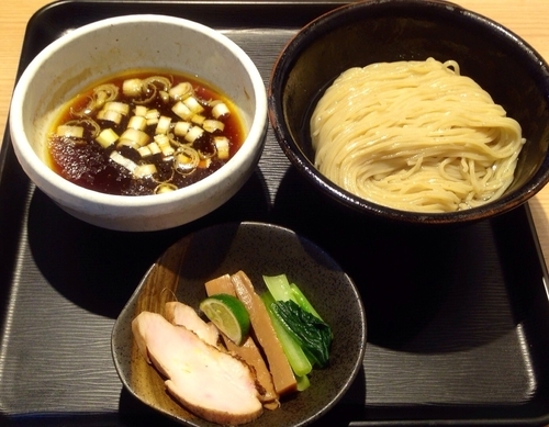 「【限定】　名古屋コーチン細つけ麺　800円　　和え玉200円」@煮干し中華そば 一燈の写真