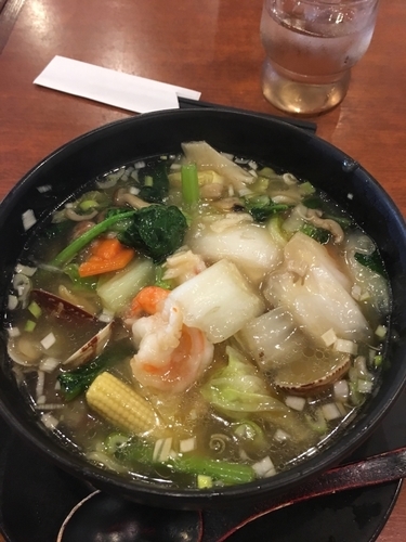 「海鮮あんかけ麺1280円」@中華レストランChina Fan 草加店の写真