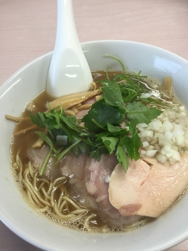 「特濃鯵煮干しそば」@中華そば よしかわの写真