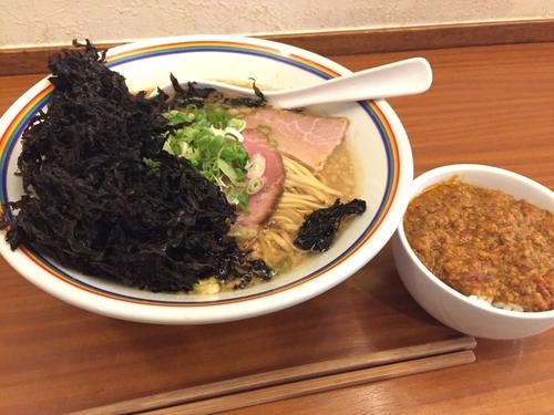 「こってり岩のりラーメン」@ラーメン暁（＾＾）の写真