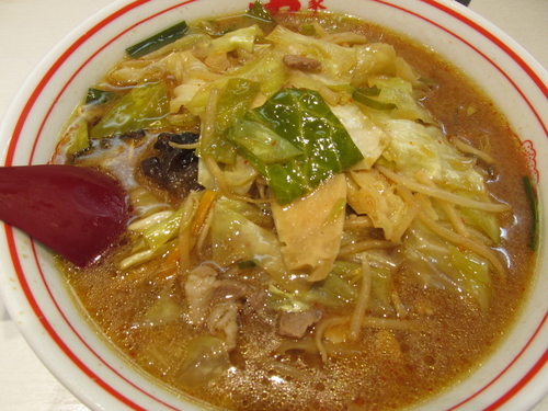 「味噌タンメン　「780円」」@蒙古タンメン中本 秋津店の写真