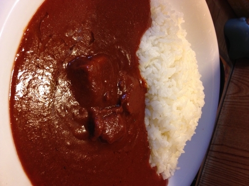 「街道カレー(ビーフ)」@ロビンソンクルーソーカレーハウスの写真