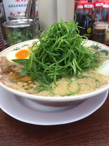 「九条ネギラーメン」@ラーメン魁力屋 三鷹大沢店の写真