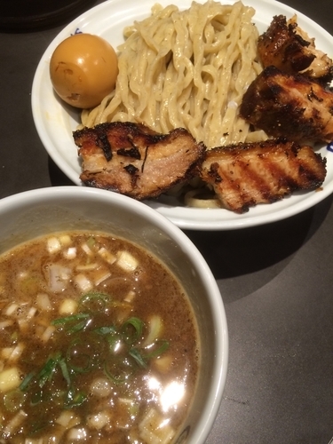 「味玉肉増しつけ麺」@麺屋武蔵 虎嘯の写真