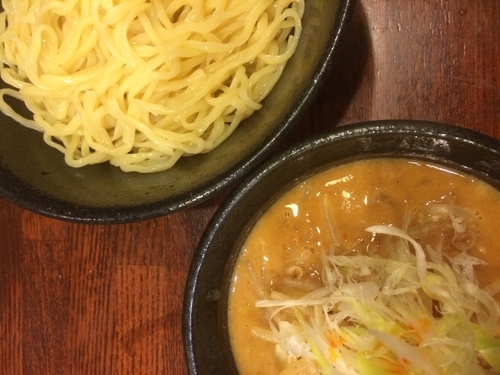 「味噌つけ麺」@萬馬軒の写真