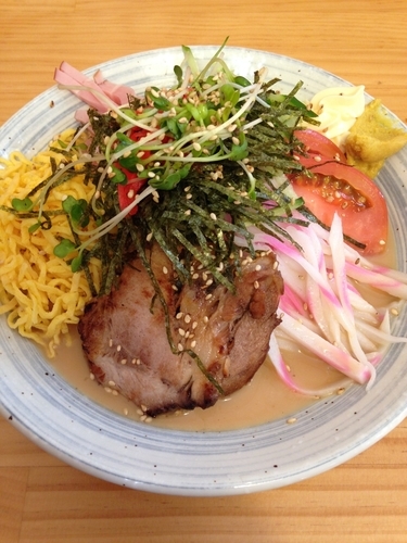 「冷やし中華(炙りチャーシュー入り)」@ワンポイントの写真