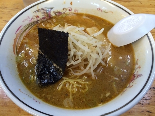 「ニンニクラーメン」@ハルピンラーメン 本店の写真