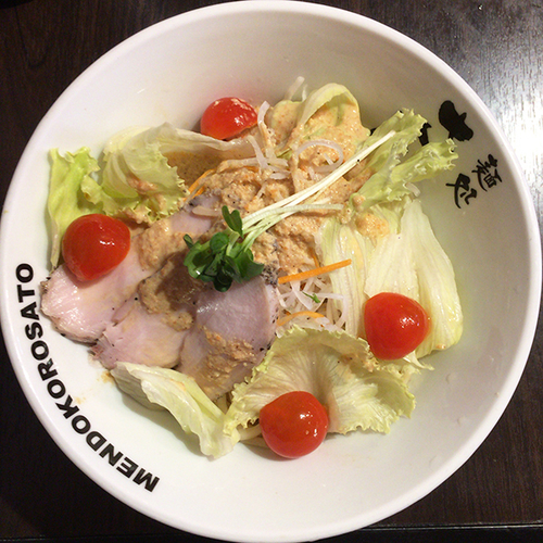 「8月限定 サラダ麺」@麺処 さとう 桜新町店の写真