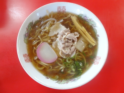 「中華そば」@食堂 市番の写真