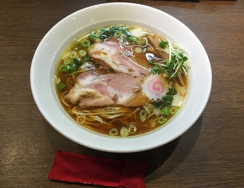 「煮干し中華そば」@中華そば 煮干しやの写真