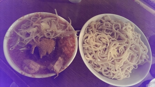 「特濃厚つけ麺、大盛」@凛 渋谷店の写真