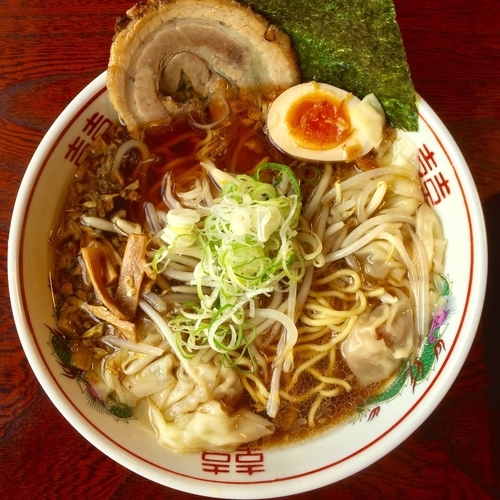 「ワンタン麺 ¥880円」@麺家 香湯らーめんの写真