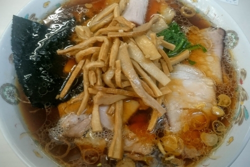 「青島チャーシュー大盛り＋メンマ」@青島食堂 秋葉原店の写真