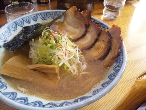 「ちゃあしゅうあごそば　９３０円」@麺屋 蕪村 篠ノ井店の写真