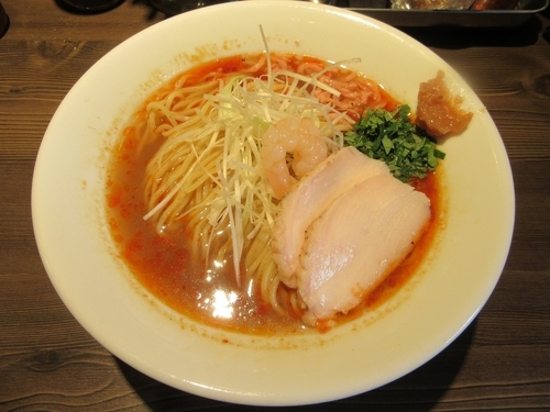 「限定　エビ冷ラー（８３０円）」@つけ麺 一燈の写真