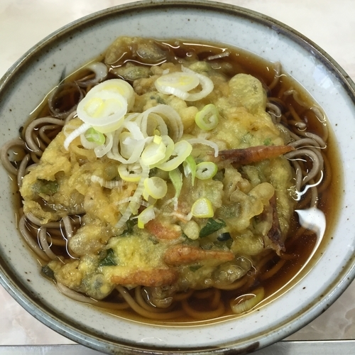 「一品入りそば（￥380）」@信越そばの写真