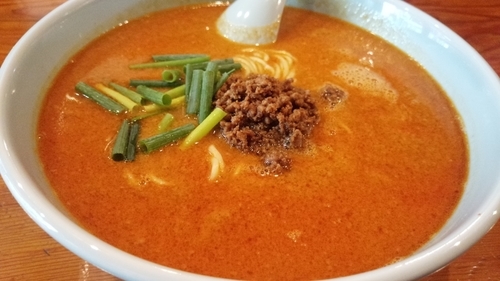 「汁あり担々麺」@担々麺 天天の写真