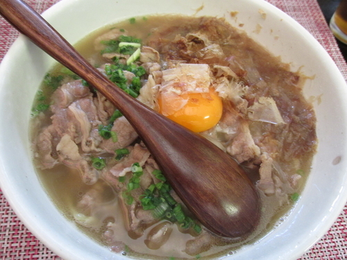 「牛そば（醤油）　「730円（ﾗﾝﾁ価格）」」@牛そば屋の写真