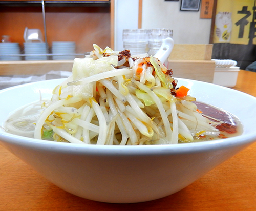 「鶏塩辛タンメン(750円）」@富白 御徒町本店の写真