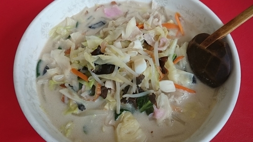 「長崎Ｗちゃんぽん」@ナガサキの鐘 豊中店の写真