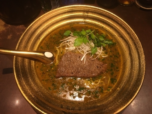 「金乃アキバカリー麺2160円（10食限定）」@麺屋武蔵 武仁の写真