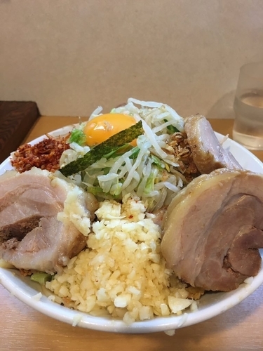 「限定 冷やし中華B900円+豚150円」@豚星。の写真