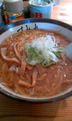 「味噌ラーメン」@すみれ 札幌中の島本店の写真