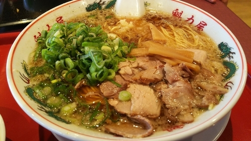 「特製醤油ラーメン大盛」@ラーメン魁力屋 mozo ワンダーシティ店の写真