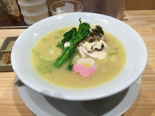 「鶏白湯SOBA」@銀座 篝 アトレ浦和店の写真