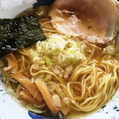 「九十九里煮干らあめん（しお）」@東京背脂 銀の豚の写真