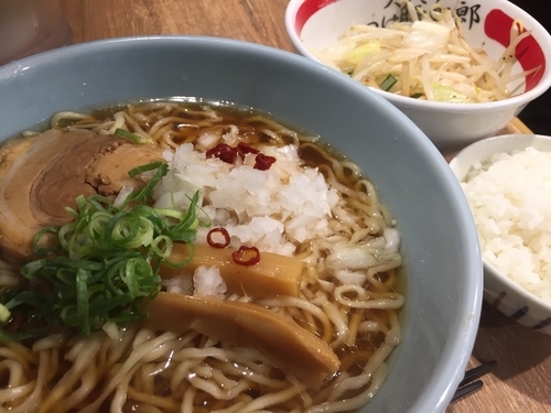 「煮干野郎 800円」@野郎ラーメン 大森店の写真