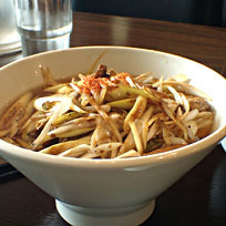 「葱叉焼麺セット＋大盛100円」@大連餃子基地 DALIAN 町田店の写真