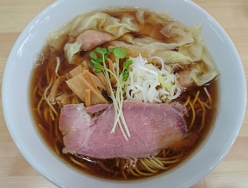 「ワンタン麺」@中華そば こてつの写真