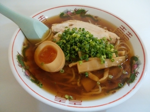 「冷やし煮干しラーメン」@長尾中華そば 青森岩手宮城物産展の写真
