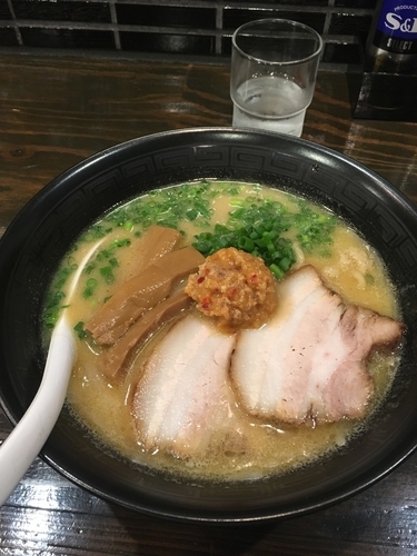 「豚白湯味噌ラァメン　800円」@札幌 Fuji屋の写真