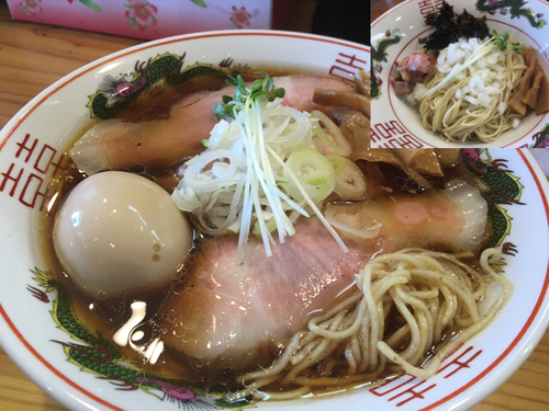 「特製中華そば1080円、和え玉200円」@中華蕎麦 みうらの写真