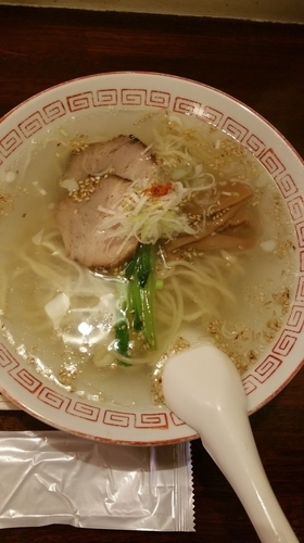 「中華そば塩」@酒・麺処 らん亭の写真