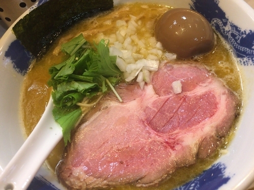 「濃厚塩ラーメン」@麺屋 扇 SENの写真