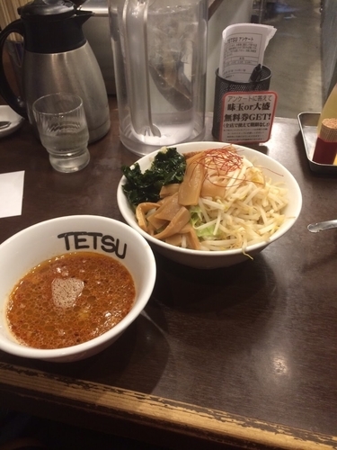 「海老味噌つけ麺」@つけめん102 川口店の写真