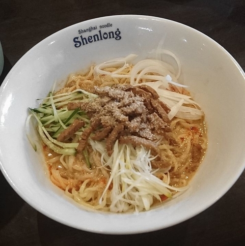 「【限定】冷し坦々麺」@のりや食堂の写真