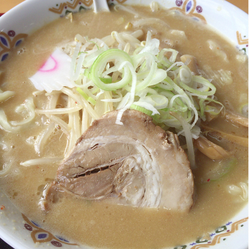 「みそラーメン　750円」@佐野青竹手打ちラーメン いしかりの写真