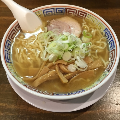 「煮干しそば（￥700）」@丸中華そばの写真