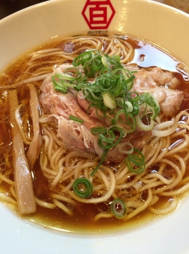 「肉汁中華そば （醤油）」@百年本舗 秋葉原総本店の写真
