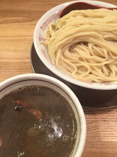 「つけ麺、サービス大盛り」@麺や 七彩 八丁堀店の写真