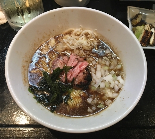 「昔流行ったラーメン(カツオ)【限定】」@麺s慶の写真