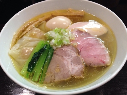 「特製塩ラーメン」@らぁ麺 すぎ本の写真