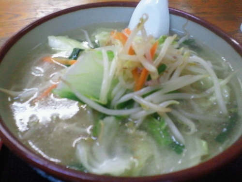 「タンメン 700円」@山口屋の写真