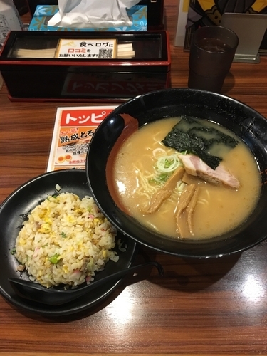 「BUSHI道セット」@らーめん一代元BUSHI道 大宮桜木町店の写真