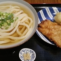 冷や冷や(大)(500)＋鶏天(130)＋玉子天(120)