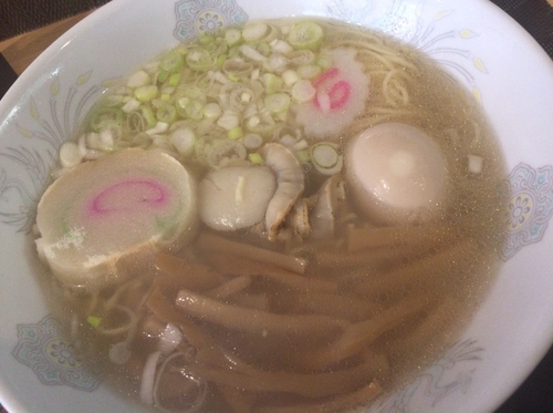 「元祖帆立ラーメン 味玉」@宗谷岬 間宮堂の写真